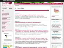 Tablet Screenshot of dhs.de